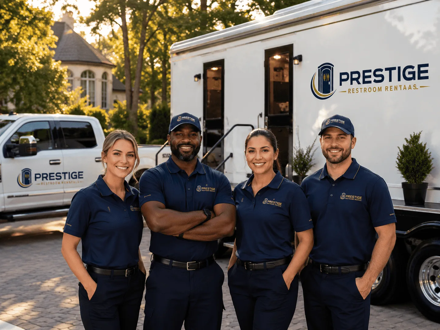 Trusted Luxury Portable Restrooms company in Harrold, TX